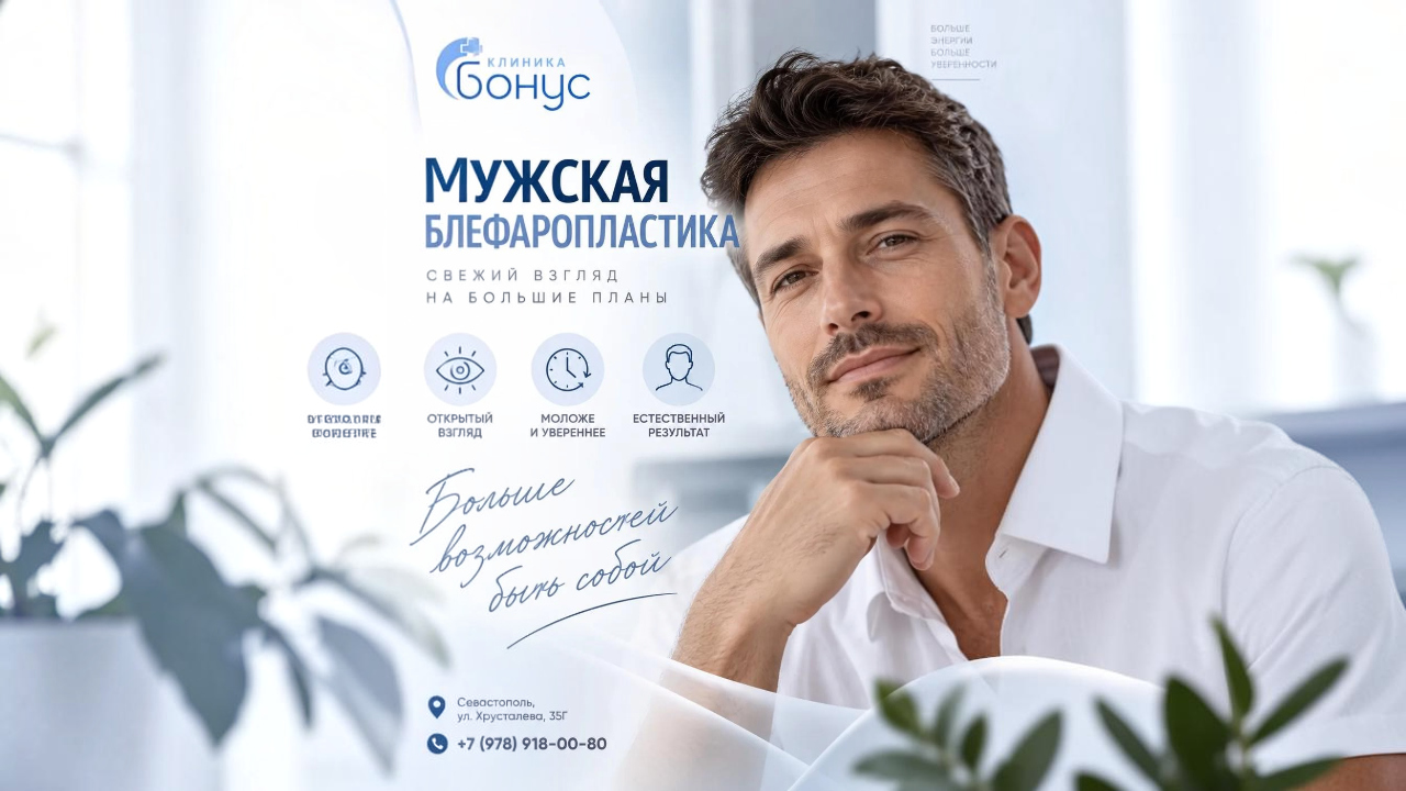 мужская блефаропластика